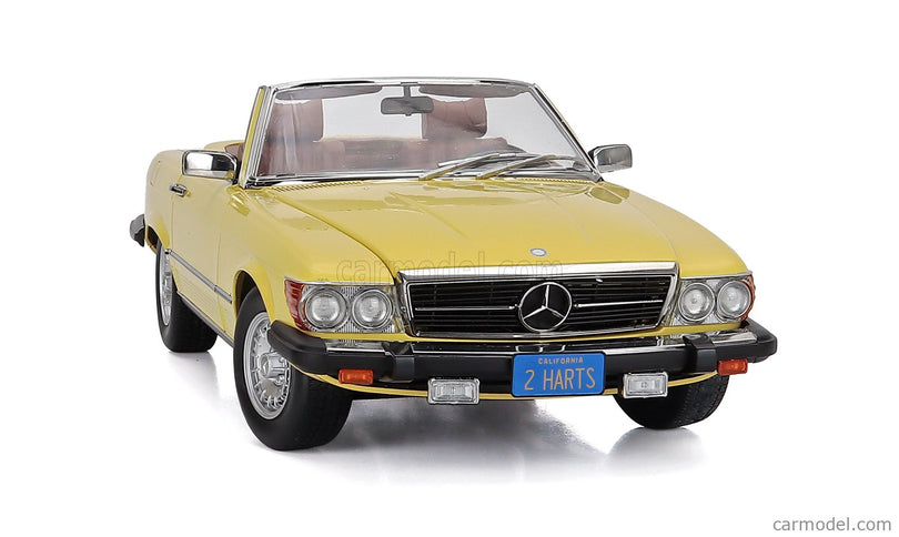 Mercedes Benz SL-Class 450SL (R107) Cabriolet USA Version 1979 1:12 KK Scale žltá