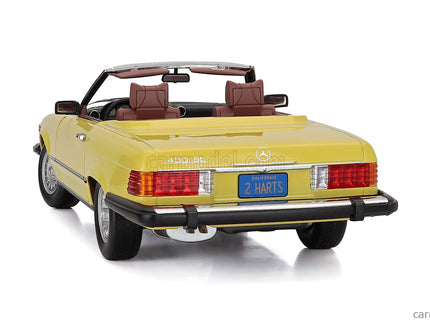 Mercedes Benz SL-Class 450SL (R107) Cabriolet USA Version 1979 1:12 KK Scale žltá