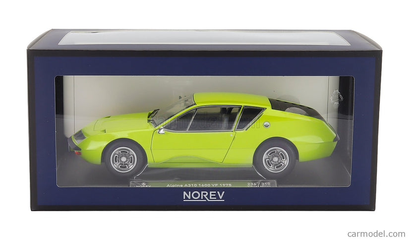 Renault Alpine A310 1600 VF Coupe 1975 1:18 Norev zelená