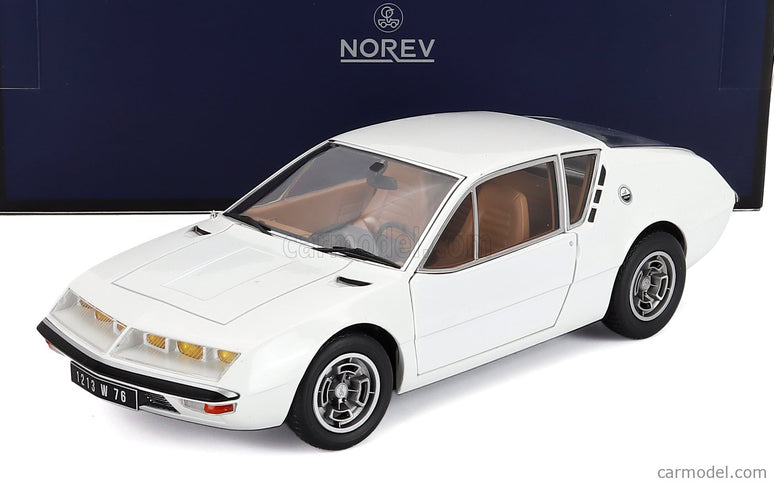 Renault Alpine A310 1600 VE Coupe 1972 1:18 Norev biela