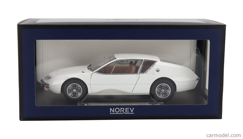 Renault Alpine A310 1600 VE Coupe 1972 1:18 Norev biela