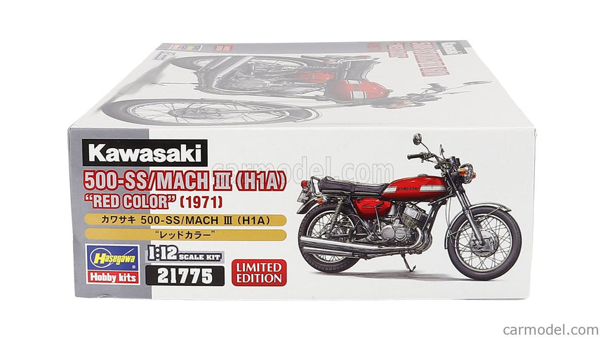 Kawasaki 500-SS Mach Iii H1A Motorcycle 1971 1:12 Hasegawa /