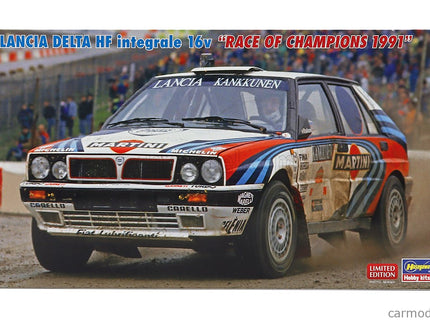 Lancia Delta HF Integrale 16V N°0 Víťaz Rally Race OF Champion 1991 Juha Kankkunen 1:24 Hasegawa /