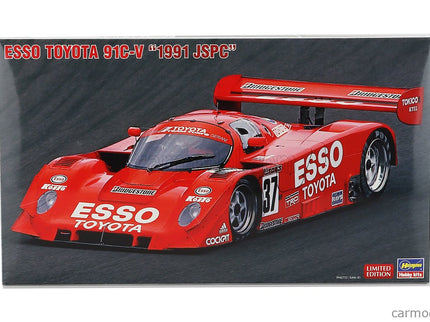 Toyota 91C-V Team Esso N°37 Jspc 1991 G.Less - E.Elgh - A.Wallace 1:24 Hasegawa /