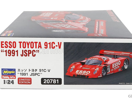 Toyota 91C-V Team Esso N°37 Jspc 1991 G.Less - E.Elgh - A.Wallace 1:24 Hasegawa /