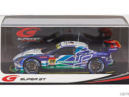 Toyota GR86 GT Team Shade Racing N°20 GT300 Class Super GT 2025 Katsuyuki Hiranaka - Eijiro Shimizu 1:43 Spark Model modrá biela