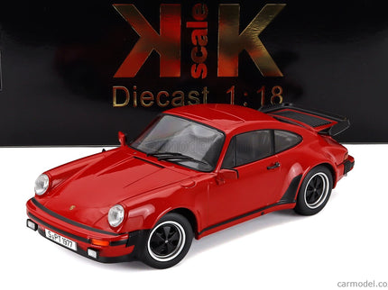 Porsche 911 930 3.3L Turbo Coupe 1977 1:18 KK Scale červená