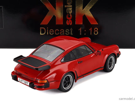 Porsche 911 930 3.3L Turbo Coupe 1977 1:18 KK Scale červená