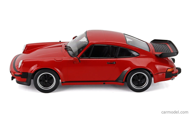 Porsche 911 930 3.3L Turbo Coupe 1977 1:18 KK Scale červená