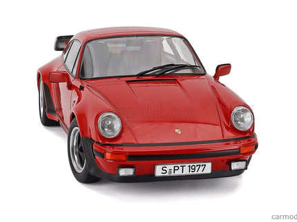 Porsche 911 930 3.3L Turbo Coupe 1977 1:18 KK Scale červená