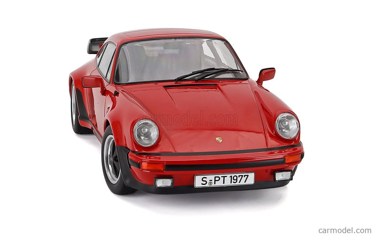 Porsche 911 930 3.3L Turbo Coupe 1977 1:18 KK Scale červená