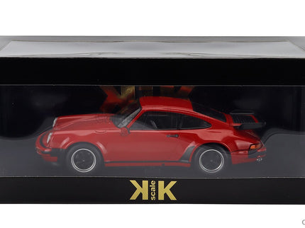 Porsche 911 930 3.3L Turbo Coupe 1977 1:18 KK Scale červená