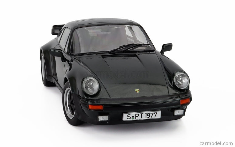 Porsche 911 930 3.3L Turbo Coupe 1977 1:18 KK Scale tmavozelená
