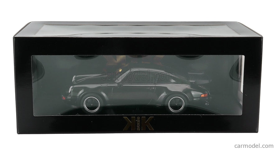 Porsche 911 930 3.3L Turbo Coupe 1977 1:18 KK Scale tmavozelená