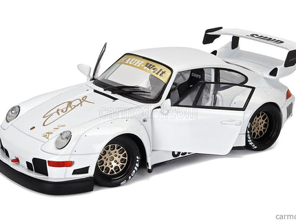 Porsche 911 993 RWB Rauh-Welt Furusato Sidney Hoffmann Coupe 1995 1:18 Werk83 biela
