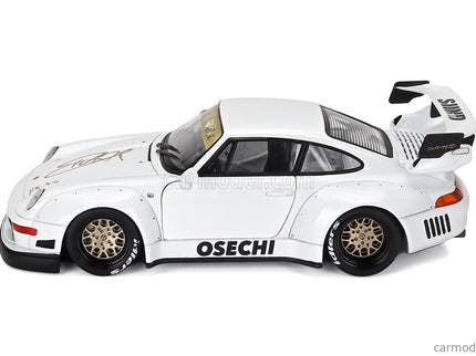 Porsche 911 993 RWB Rauh-Welt Osechi G2.2 Sidney Hoffmann Coupe 1995 - Signature Edícia 1:18 Werk83 biela