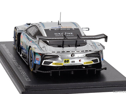 Lexus LC500 GT Team LM Corsa Syntium Petronas N°60 GT300 Class Super GT 2025 Hiroki Yoshimoto - Shunsuke Kohno 1:43 Spark Model strieborná zelená