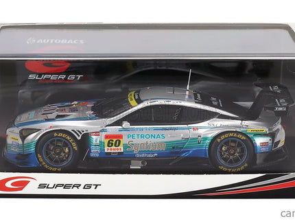 Lexus LC500 GT Team LM Corsa Syntium Petronas N°60 GT300 Class Super GT 2025 Hiroki Yoshimoto - Shunsuke Kohno 1:43 Spark Model strieborná zelená