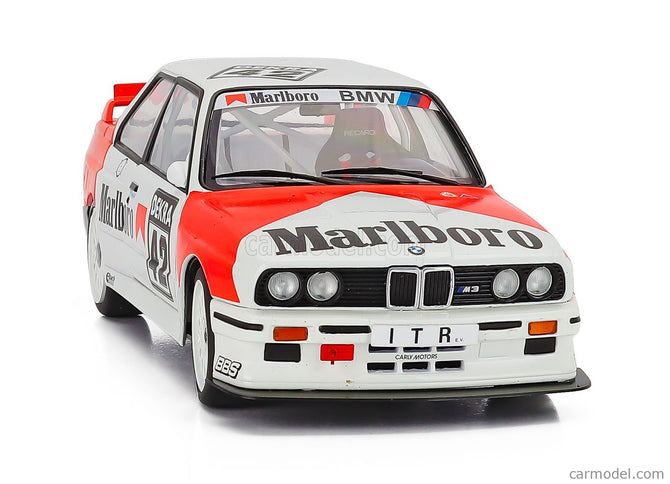 BMW 3-SERIES Bmw M3 (E30) Team Bmw N°42 DTM Zolder 1991 Cor Euser 1:18 Werk83 biela červená