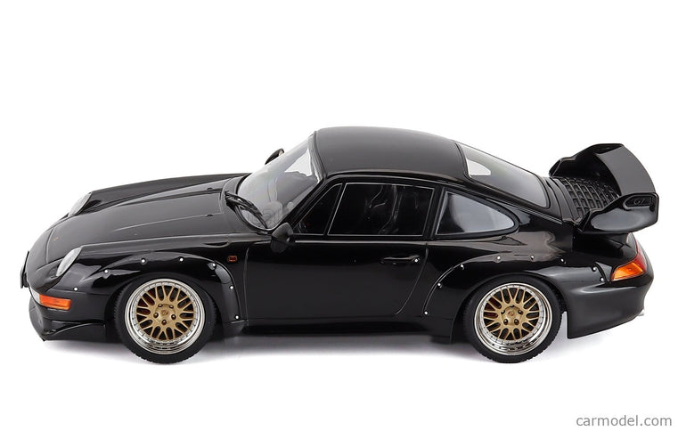 Porsche 911 993 GT2 Coupe 1996 - Cerchi Bbs - Bbs Disky 1:18 KK Scale čierna
