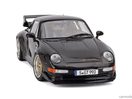 Porsche 911 993 GT2 Coupe 1996 - Cerchi Bbs - Bbs Disky 1:18 KK Scale čierna