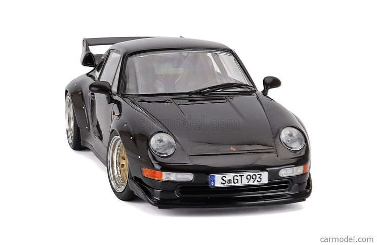 Porsche 911 993 GT2 Coupe 1996 - Cerchi Bbs - Bbs Disky 1:18 KK Scale čierna