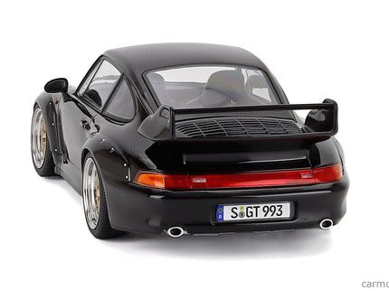 Porsche 911 993 GT2 Coupe 1996 - Cerchi Bbs - Bbs Disky 1:18 KK Scale čierna