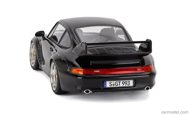 Porsche 911 993 GT2 Coupe 1996 - Cerchi Bbs - Bbs Disky 1:18 KK Scale čierna