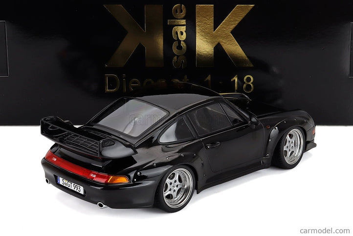 Porsche 911 993 GT2 Coupe 1996 - Cerchi Speedline - Speedline Disky 1:18 KK Scale čierna