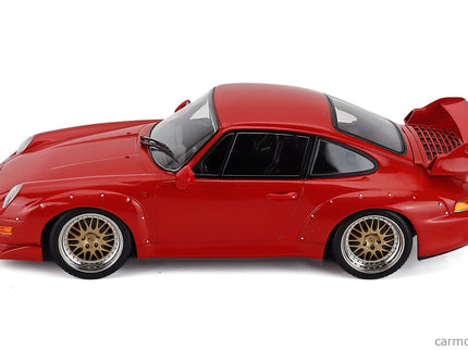 Porsche 911 993 GT2 Coupe 1996 - Cerchi Bbs - Bbs Disky 1:18 KK Scale červená