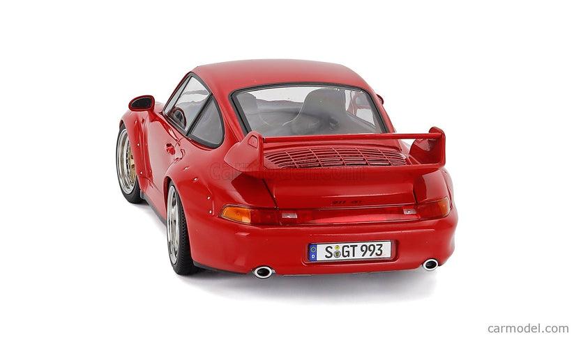 Porsche 911 993 GT2 Coupe 1996 - Cerchi Bbs - Bbs Disky 1:18 KK Scale červená