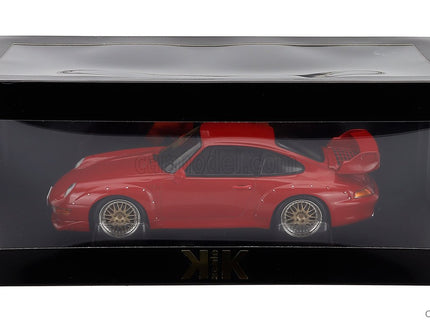 Porsche 911 993 GT2 Coupe 1996 - Cerchi Bbs - Bbs Disky 1:18 KK Scale červená