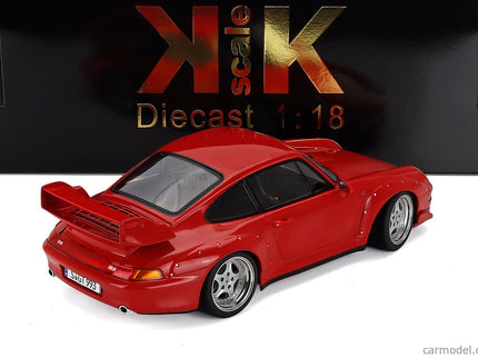 Porsche 911 993 GT2 Coupe 1996 - Cerchi Speedline - Speedline Disky 1:18 KK Scale červená
