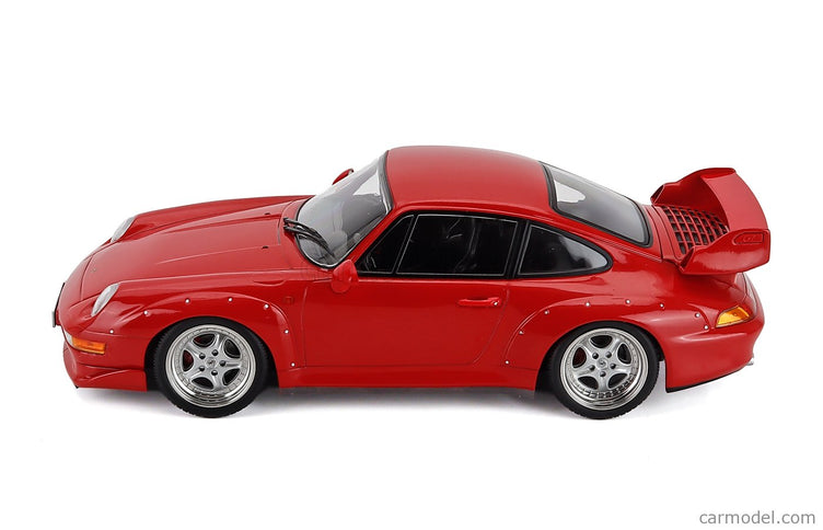 Porsche 911 993 GT2 Coupe 1996 - Cerchi Speedline - Speedline Disky 1:18 KK Scale červená
