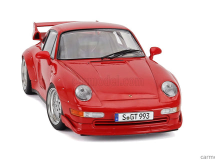 Porsche 911 993 GT2 Coupe 1996 - Cerchi Speedline - Speedline Disky 1:18 KK Scale červená