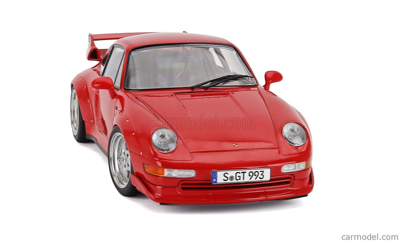 Porsche 911 993 GT2 Coupe 1996 - Cerchi Speedline - Speedline Disky 1:18 KK Scale červená