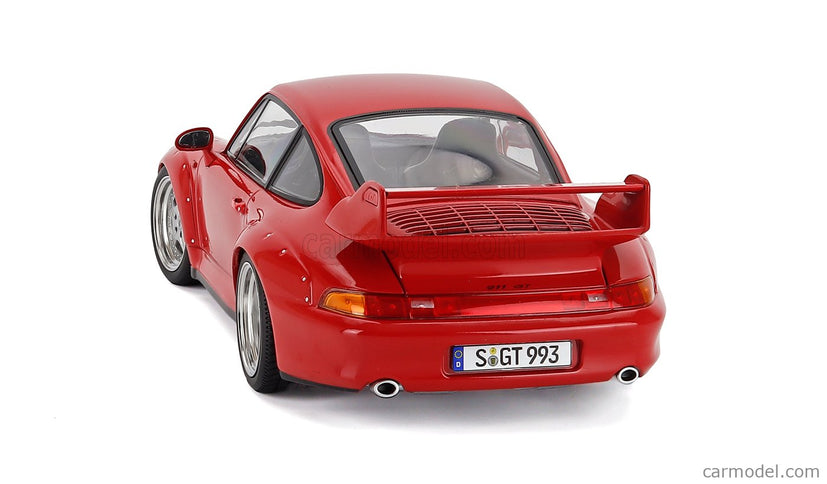 Porsche 911 993 GT2 Coupe 1996 - Cerchi Speedline - Speedline Disky 1:18 KK Scale červená