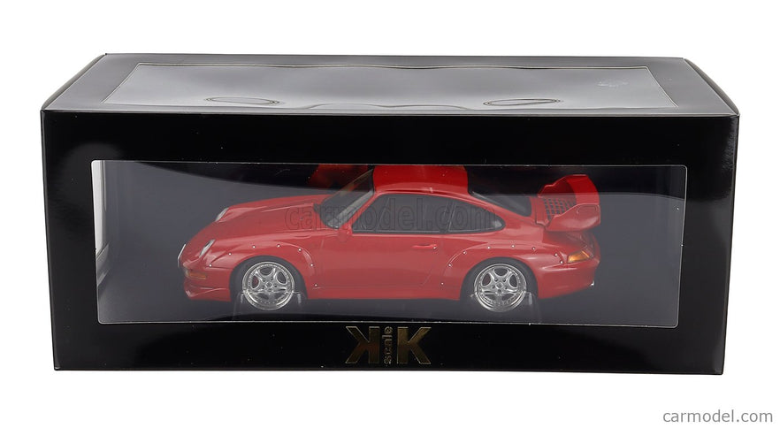 Porsche 911 993 GT2 Coupe 1996 - Cerchi Speedline - Speedline Disky 1:18 KK Scale červená