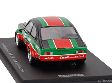 Opel Kadett C GT/E N°25 DRM Zolder 1980 Knippschild 1:43 Spark Model zelená čierna oranžová