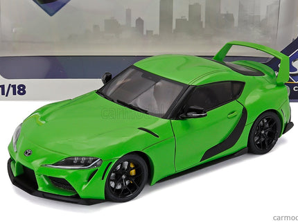 Toyota Supra GR Wasabi Custom 2023 1:18 Solido zelená
