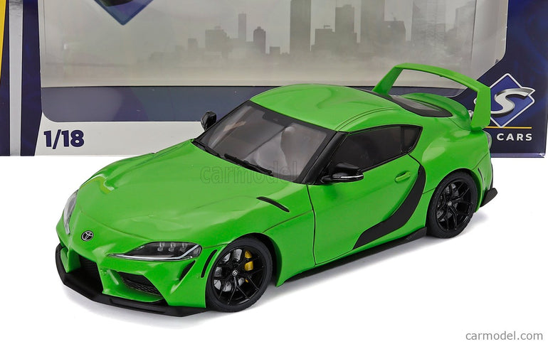 Toyota Supra GR Wasabi Custom 2023 1:18 Solido zelená