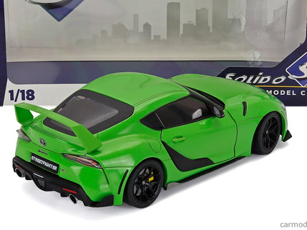 Toyota Supra GR Wasabi Custom 2023 1:18 Solido zelená