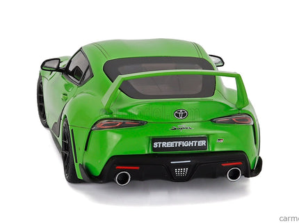 Toyota Supra GR Wasabi Custom 2023 1:18 Solido zelená