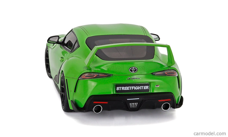 Toyota Supra GR Wasabi Custom 2023 1:18 Solido zelená