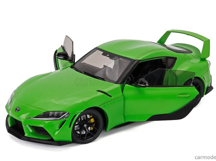 Toyota Supra GR Wasabi Custom 2023 1:18 Solido zelená
