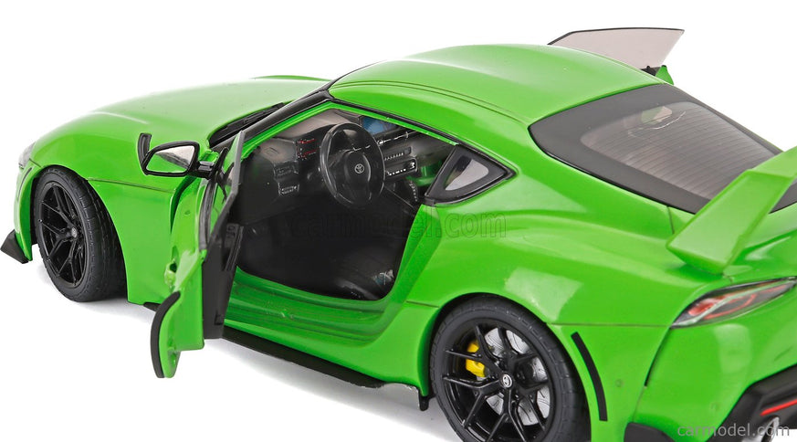 Toyota Supra GR Wasabi Custom 2023 1:18 Solido zelená
