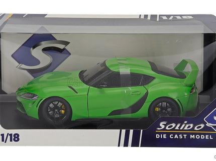 Toyota Supra GR Wasabi Custom 2023 1:18 Solido zelená