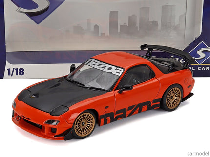 Mazda RX-7 (FD3RS) Works Coupe 1999 1:18 Solido oranžová