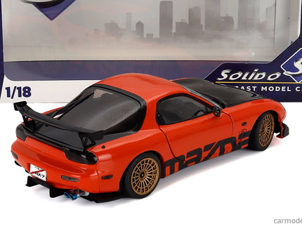 Mazda RX-7 (FD3RS) Works Coupe 1999 1:18 Solido oranžová