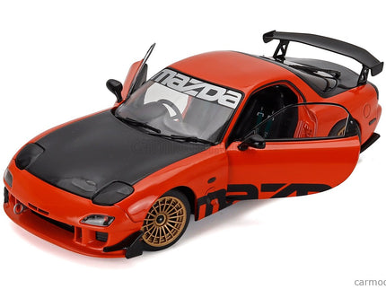 Mazda RX-7 (FD3RS) Works Coupe 1999 1:18 Solido oranžová